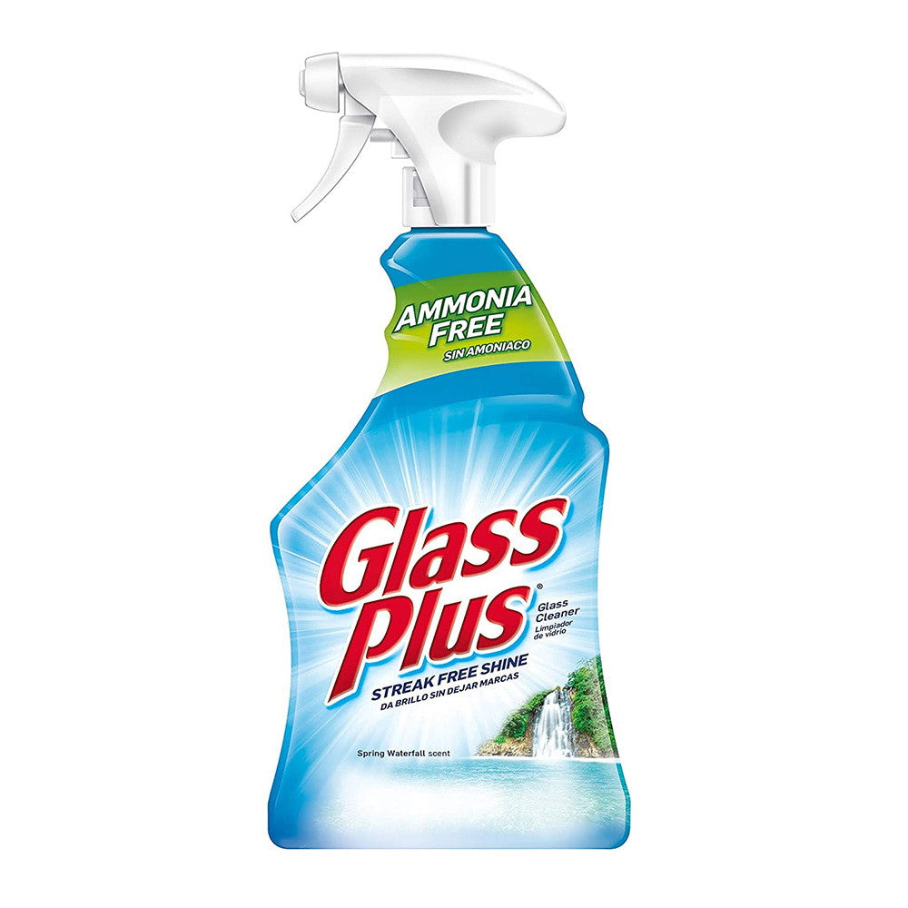 Glass Plus Glass Cleaner Bottle, 32 oz